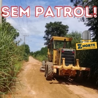 “É uma vergonha! Temos duas máquinas Patrol na cidade, a gente reclama e parece que nada acontece"