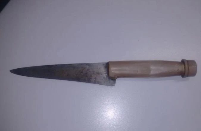 Homem é preso em George Oetterer pela Lei Maria da Penha por agredir e ameaçar esposa com uma faca