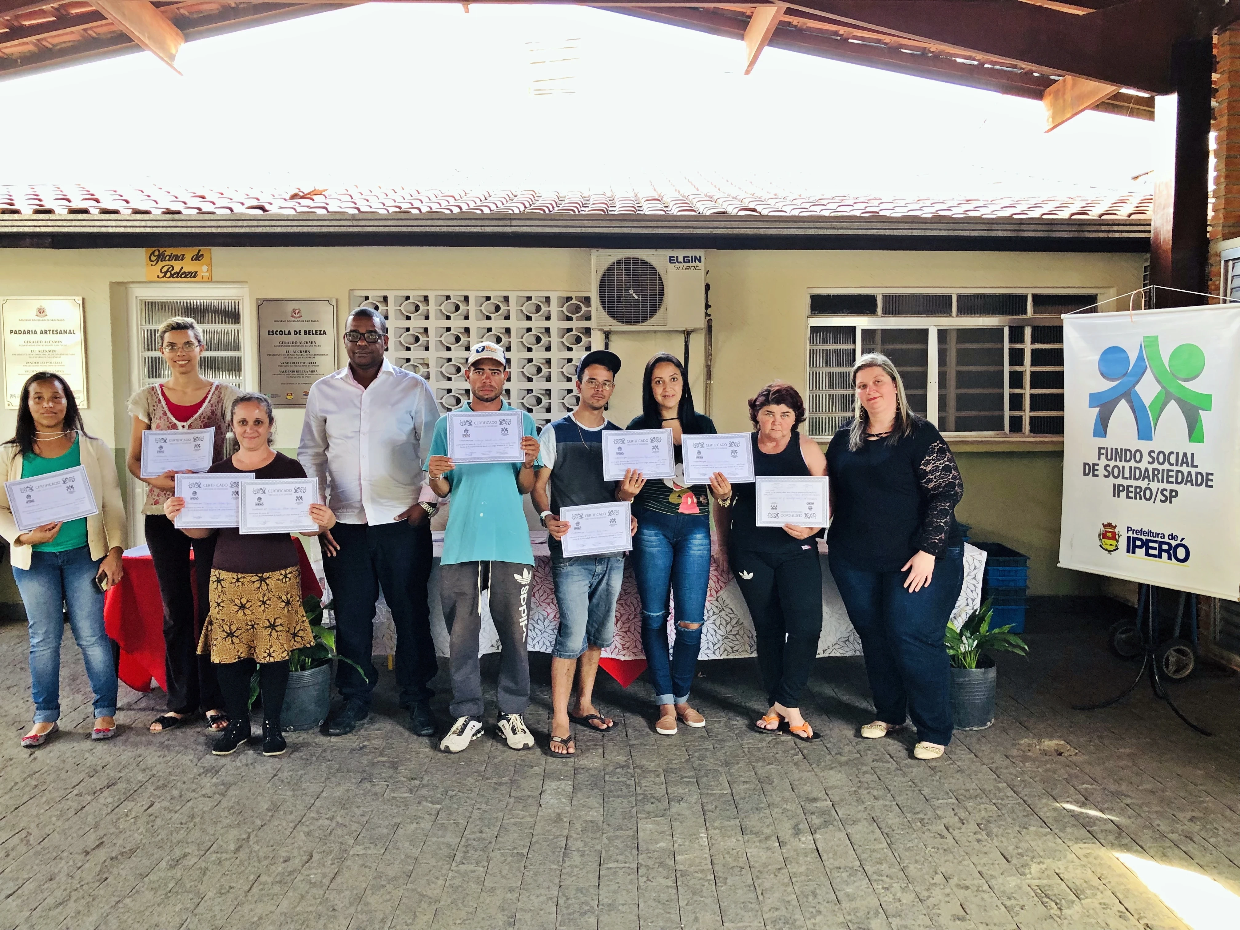 Fundo Social de Solidariedade certifica 70 alunos