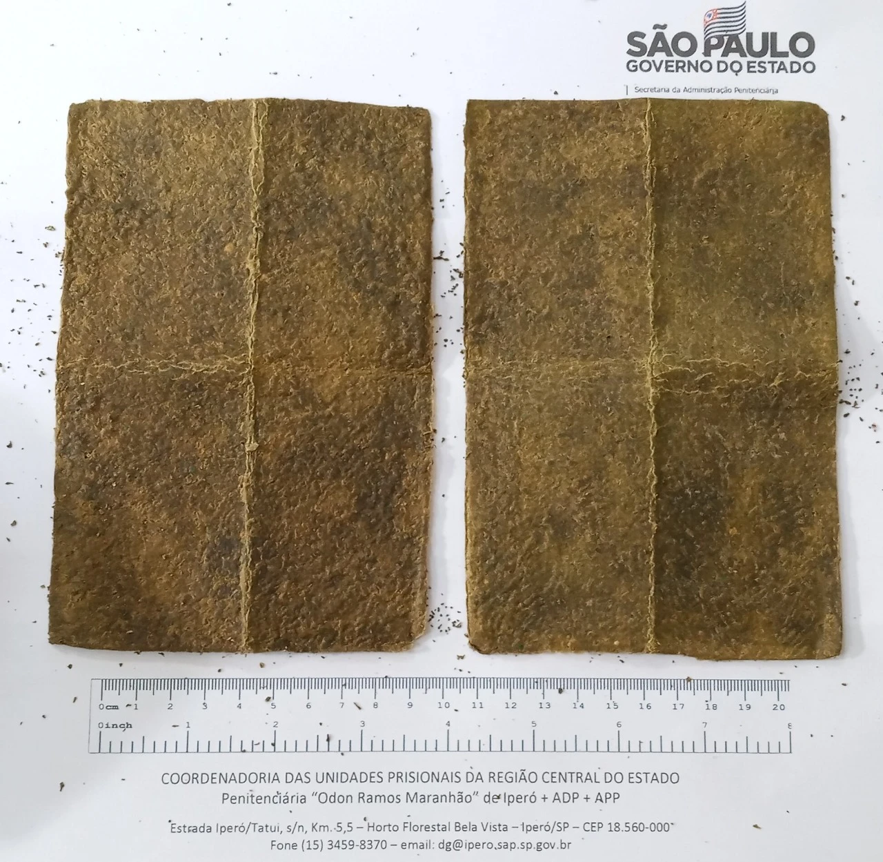 Companheira de preso é detida com drogas nas partes “íntimas” na Penitenciaria de Iperó