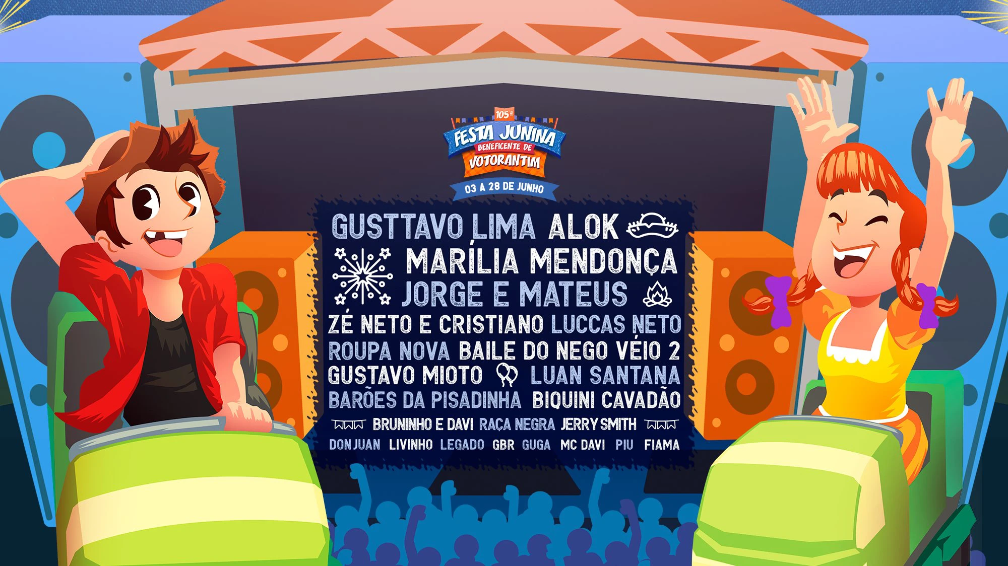 Festa Junina de Votorantim divulga programação de shows para 2020