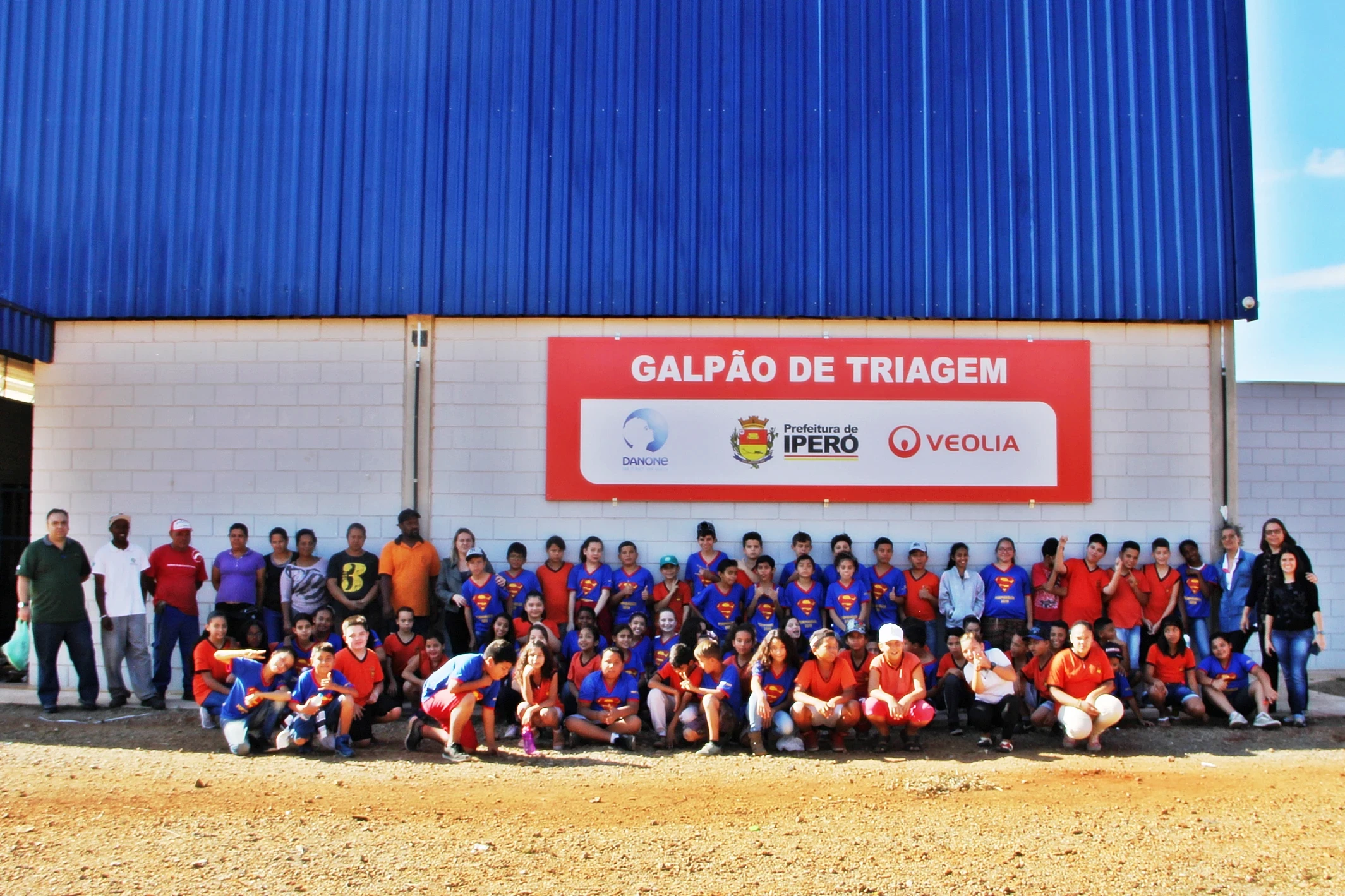 Escolas visitam Galpão da IperCicla