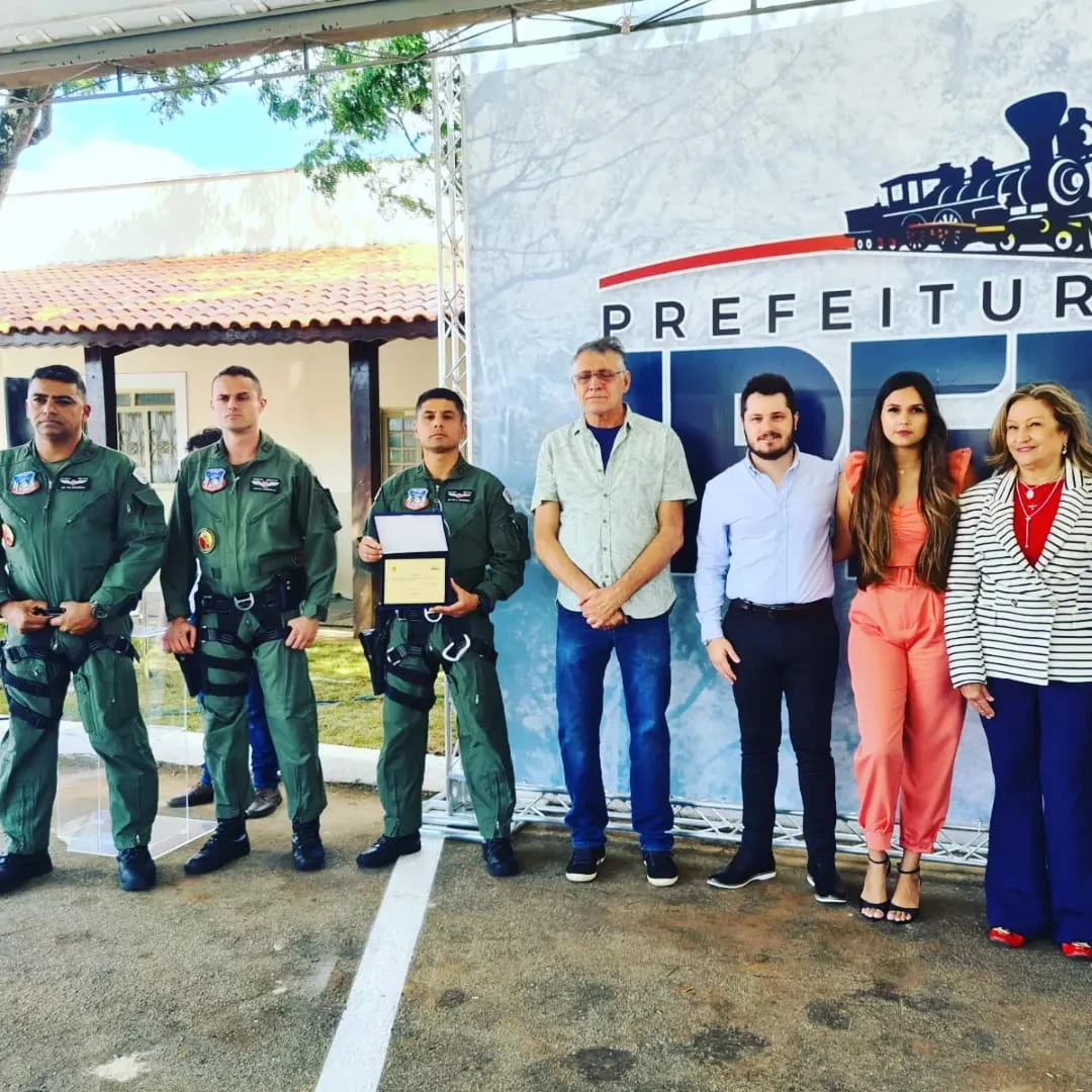Prefeitura de Iperó homenageia Grupamento Aéreo Águia Polícia Militar de Sorocaba