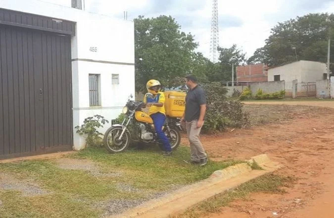 70 famílias do Jardim Marita passam a receber entregas dos Correios