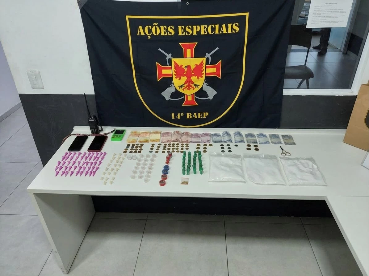 14º Baep desmantela central clandestina de monitoramento e apreende drogas em Sorocaba
