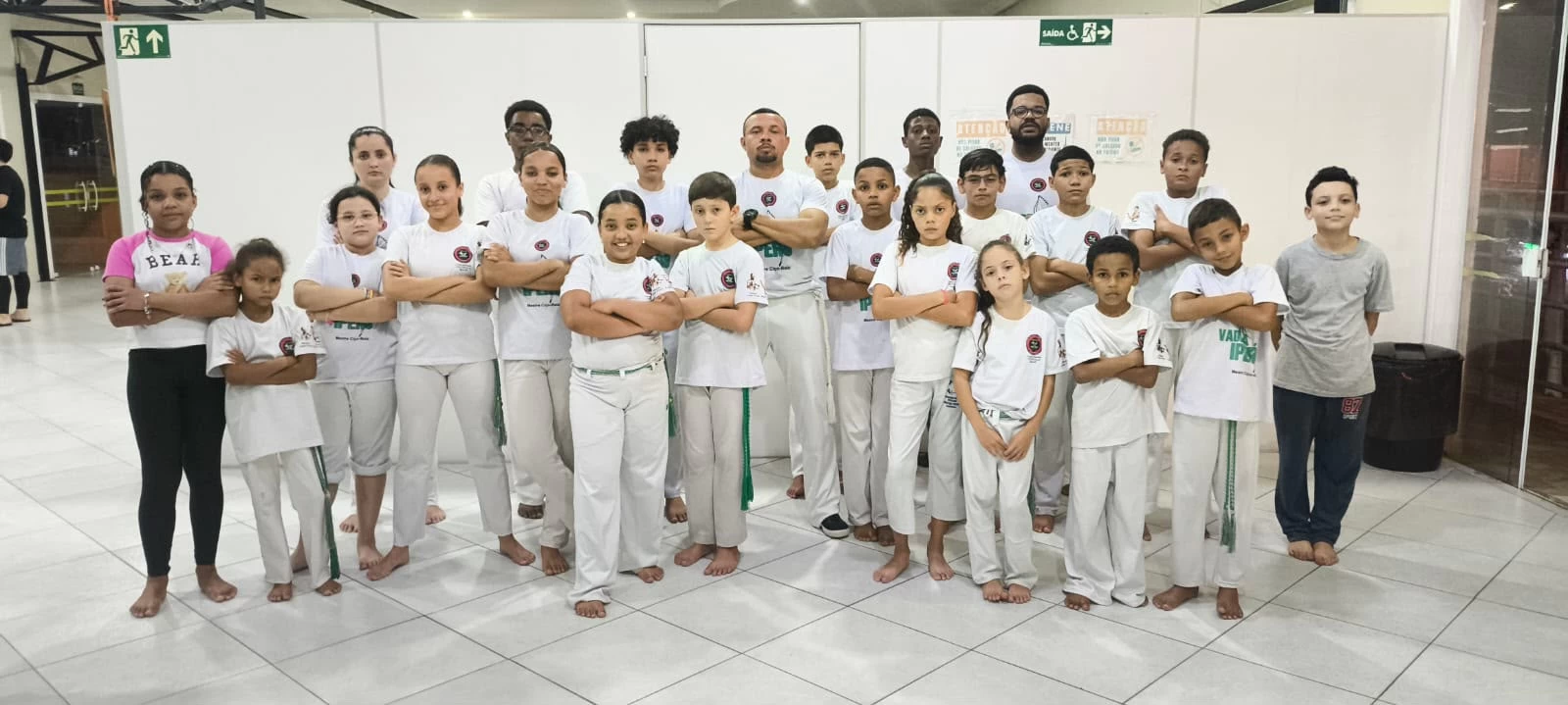 Alunos da oficina de Capoeira Cultura Brasileira de Iperó representam o município em competição na cidade de Alumínio