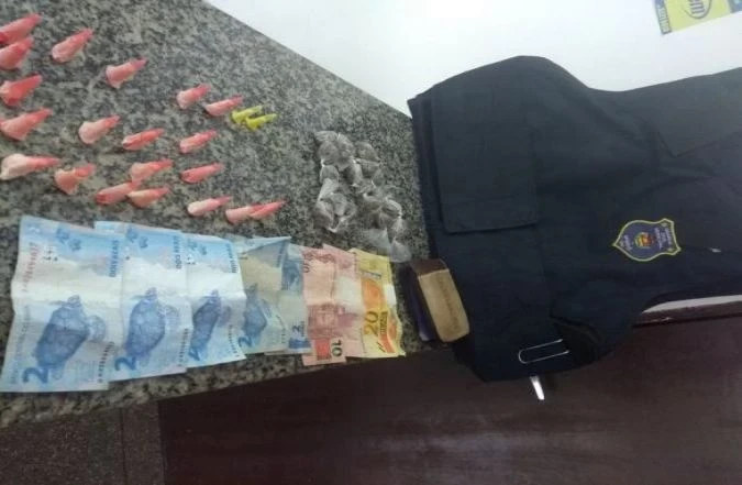 Traficante é preso pela GCM em George Oetterer