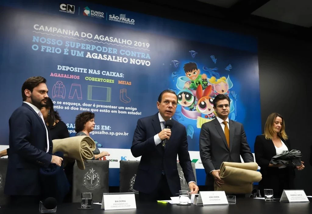 Governo de São Paulo lança Campanha do Agasalho 2019