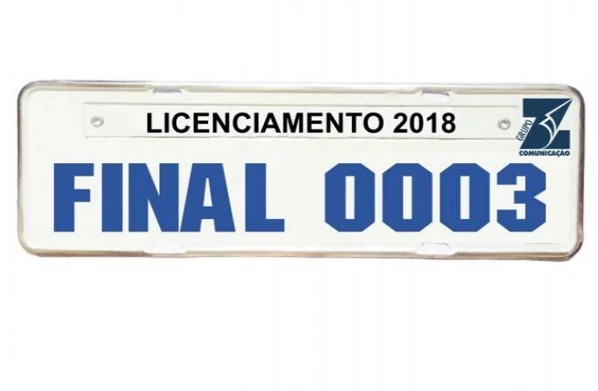 Veículos com placa final 3 devem ser licenciados até 30/6, alerta Detran.SP