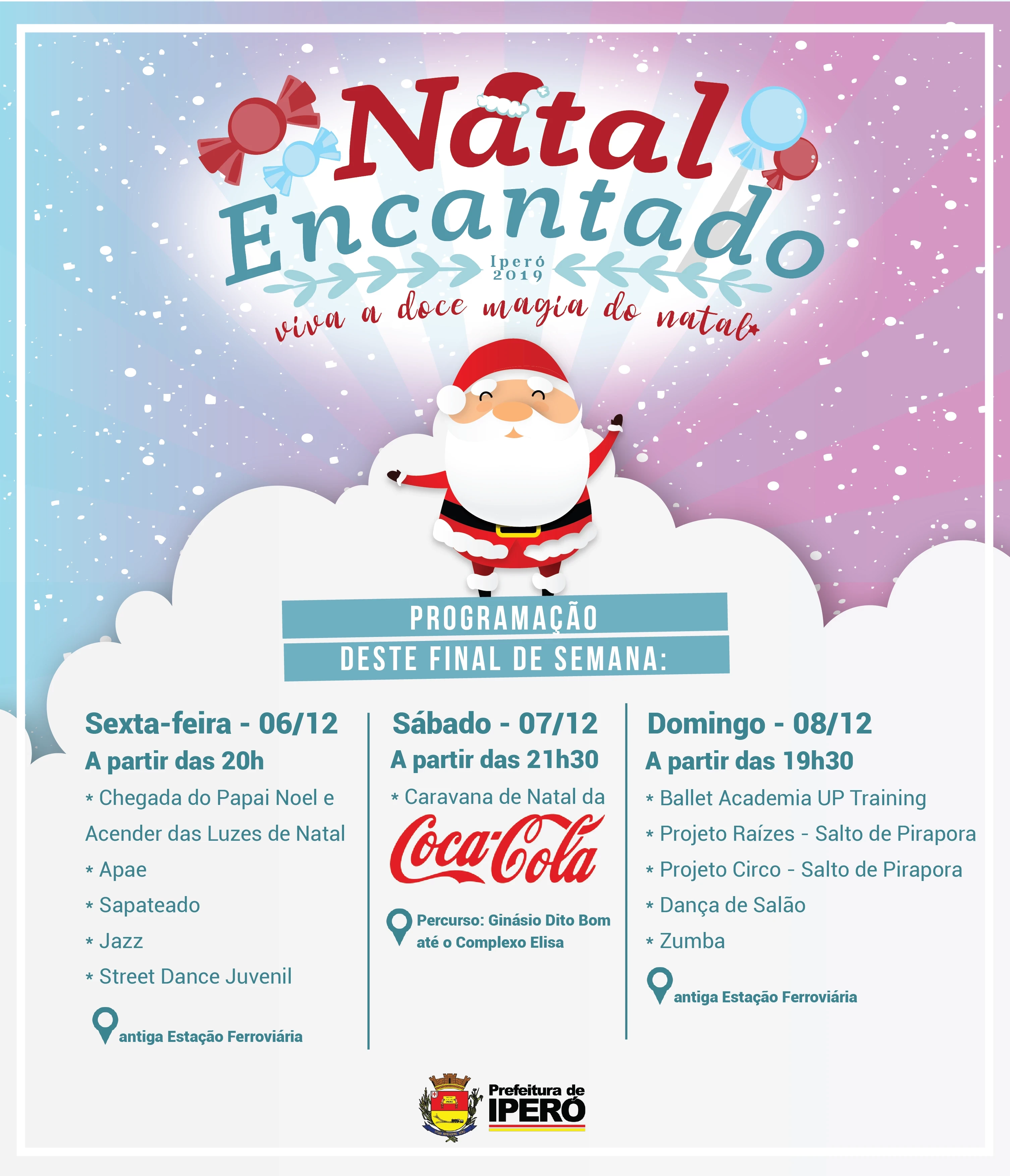 Prefeitura de Iperó inicia a programação do Natal Encantado nesta sexta-feira 2