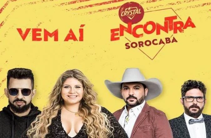 CRYSTAL ENCONTRA Sorocaba inicia venda de ingressos