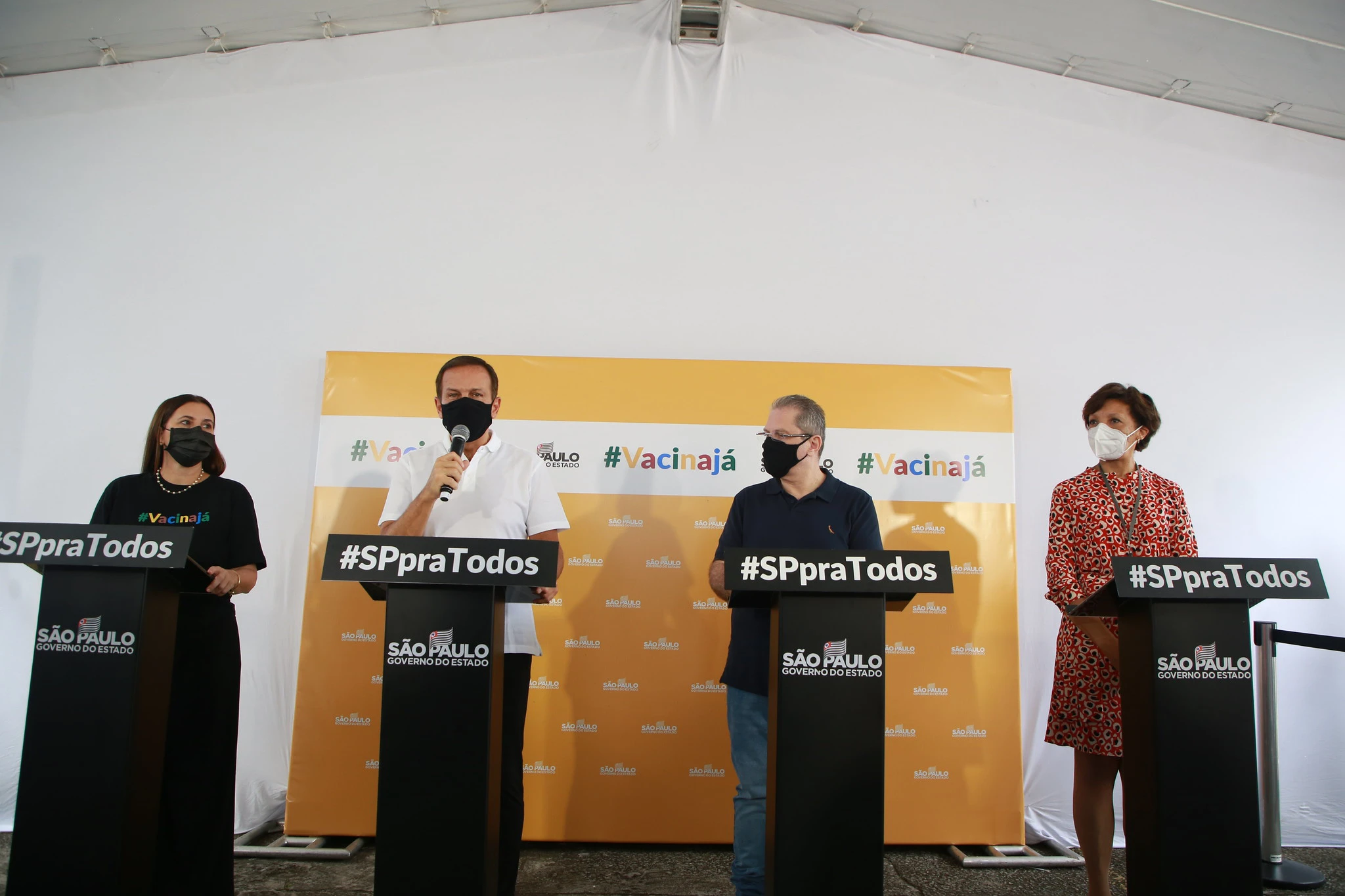 SP chega a 50% das crianças vacinadas contra Covid-19
