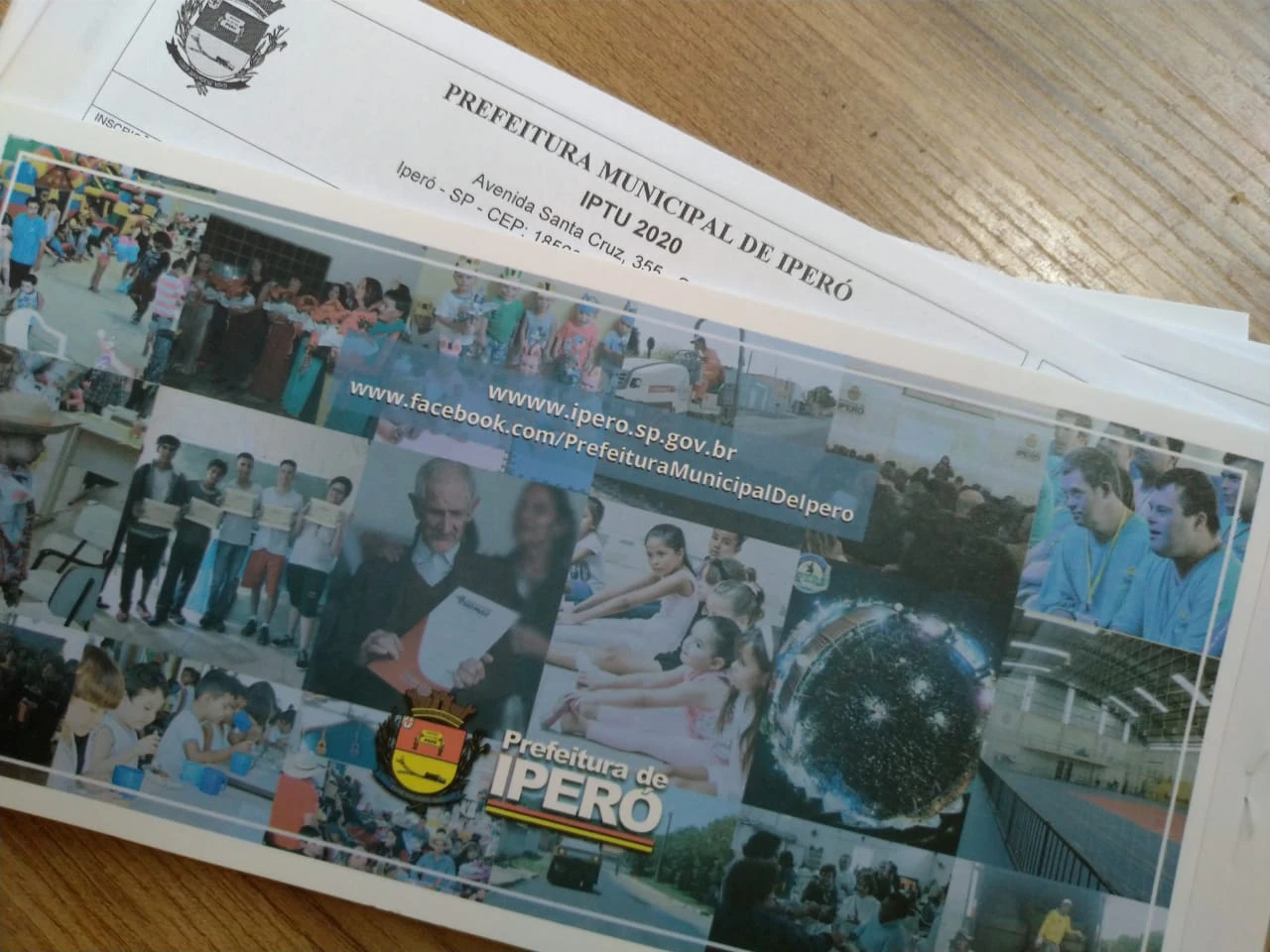 Carnês de IPTU começam a ser distribuídos em Iperó