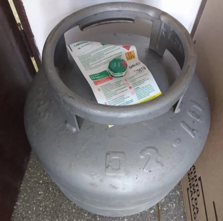 Homem é preso duas vezes em menos de 24h após roubar botijão de gás em George Oetterer