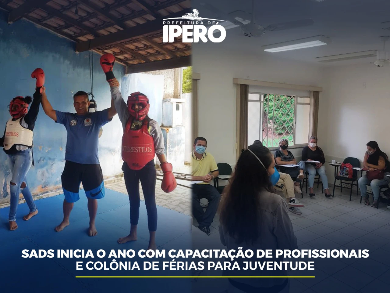 SADS Inicia o ano com capacitação de profissionais e colônia de férias para a Juventude