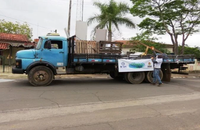 87 toneladas de materiais são recolhidas pelo “Cidade Limpa”
