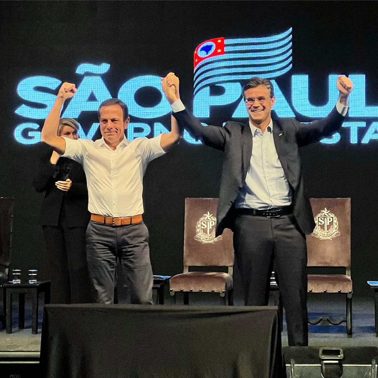 João Doria anuncia saída e Rodrigo Garcia toma posse como novo Governador do Estado de SP