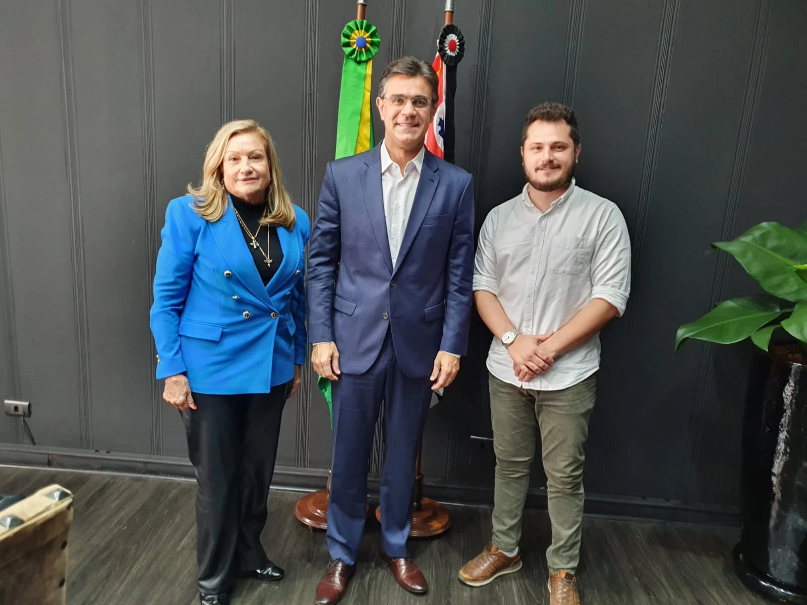 Maria Lucia Amary e Leo Folim buscam recursos para Iperó