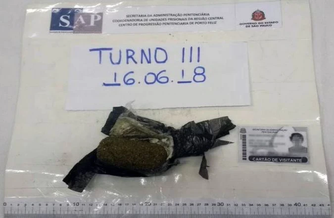 Mãe é detida com drogas no CPP de Porto Feliz