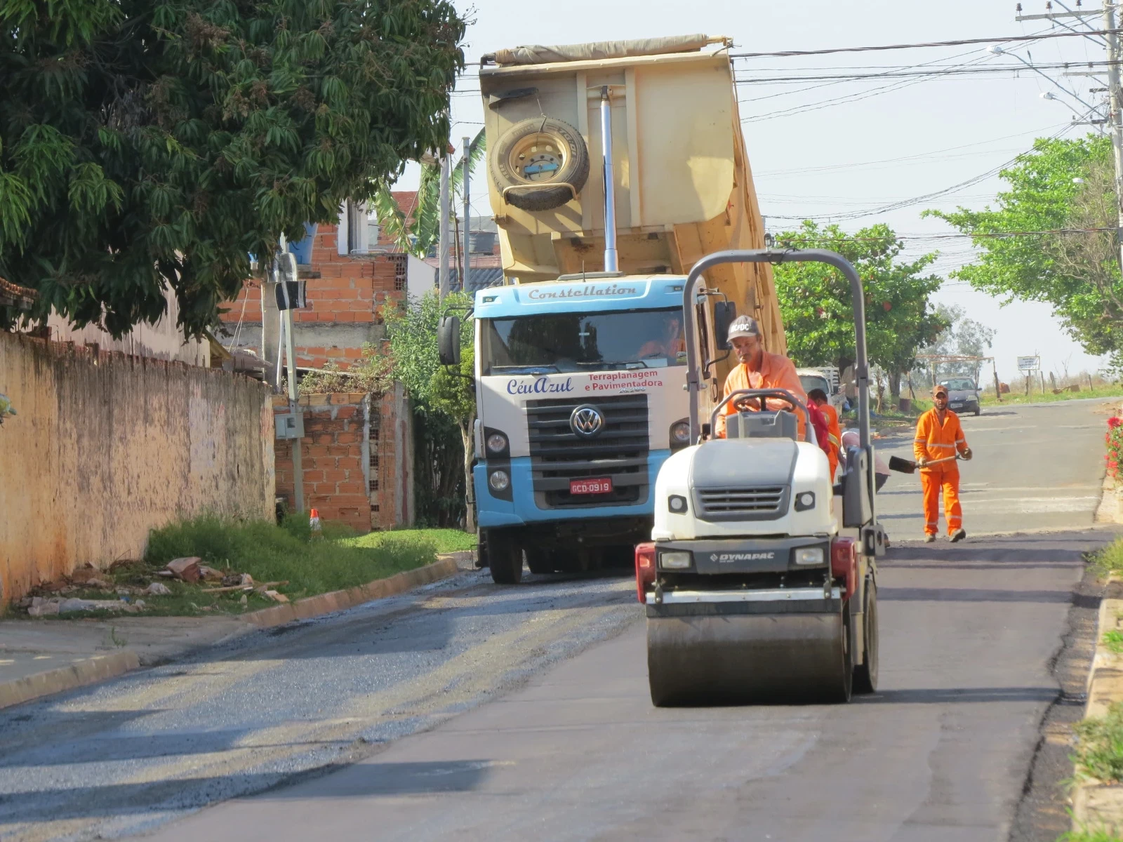 Ruas de George Oetterer recebem obras de recapeamento a partir desta terça