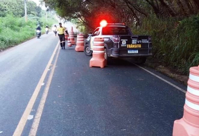 Estrada vicinal Sorocaba/Iperó está parcialmente interditada e obras vão durar 25 dias