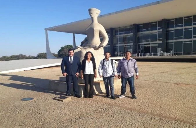 Prefeito e Associação tratam sobre a regularização do Vileta e Alvorada com a ministra Rosa Weber