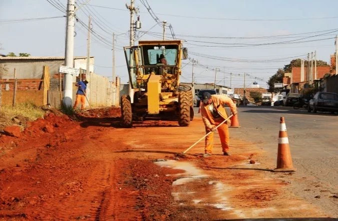 Iniciadas as obras no acesso a George Oetterer