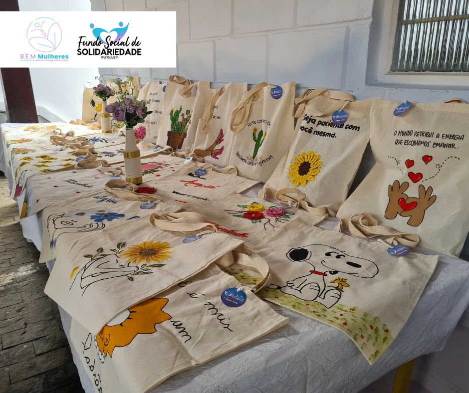 Em homenagem às mulheres, Fundo Social realiza chá da tarde e o lançamento das ecobags