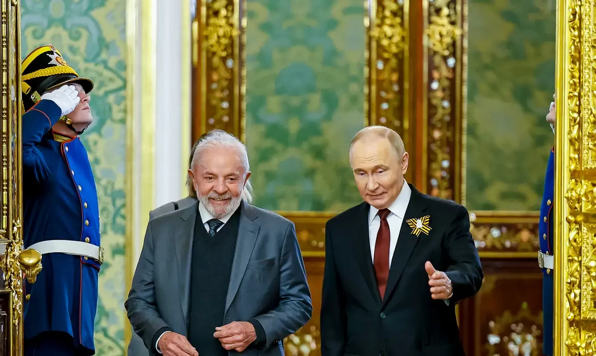 Lula conversa com Putin sobre comércio e geopolítica