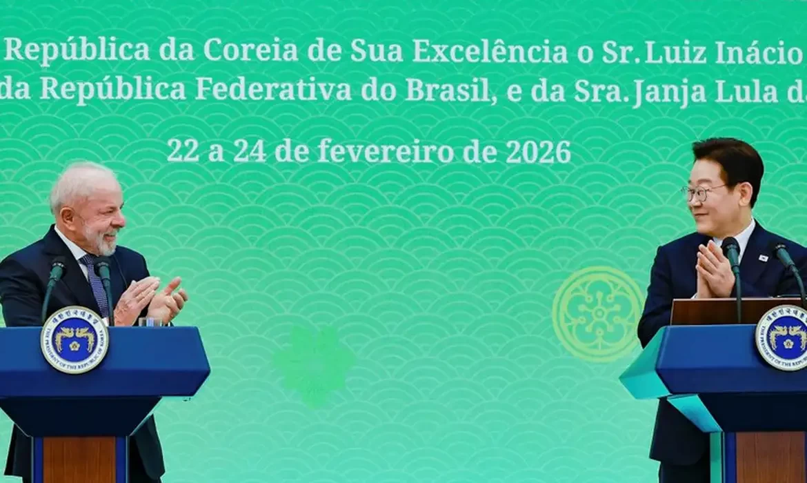 Em Seul, Lula anuncia acordos comerciais com a Coreia do Sul