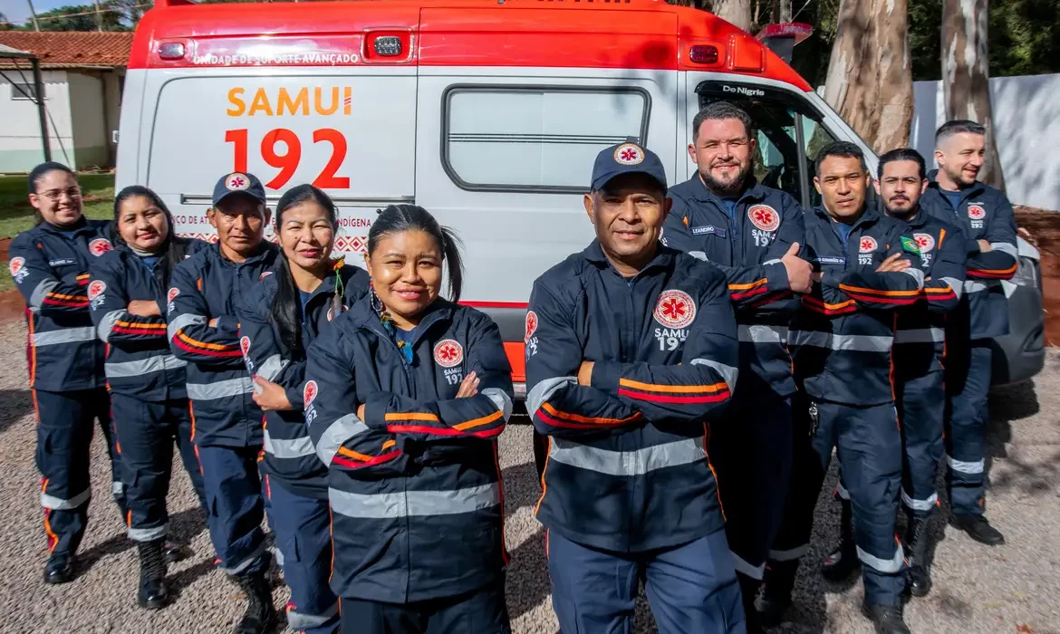 Ministério inaugura em Dourados primeira unidade do Samu indígena