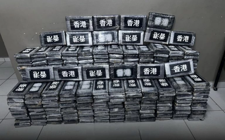 PM encontra 350 kg de cocaína que seriam enviados para o sudeste asiático