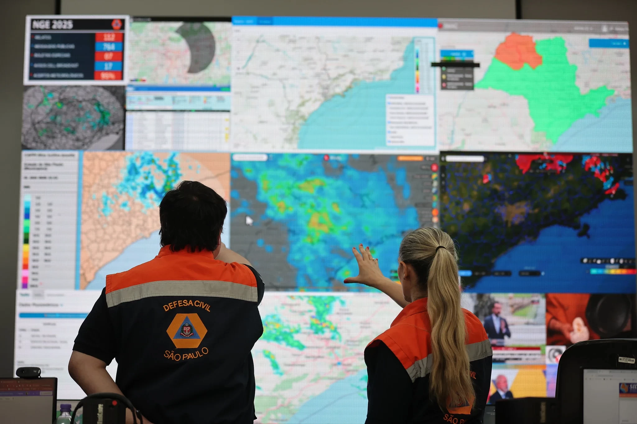 Defesa Civil alerta para risco de tempestades severas em São Paulo entre sexta-feira e sábado e monta Gabinete de Crise