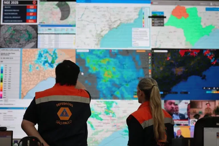 Defesa Civil do Estado alerta para mudança no tempo e queda brusca de temperatura no fim de semana