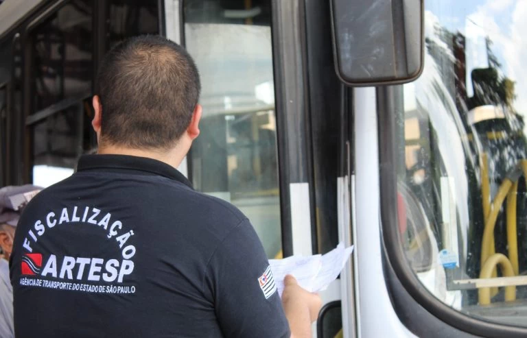 Governo de SP aumenta em 75% a fiscalização do transporte intermunicipal no primeiro trimestre