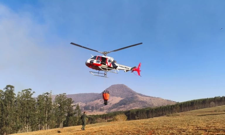 Governo de SP mobiliza aeronaves e brigadistas contra incêndios no interior