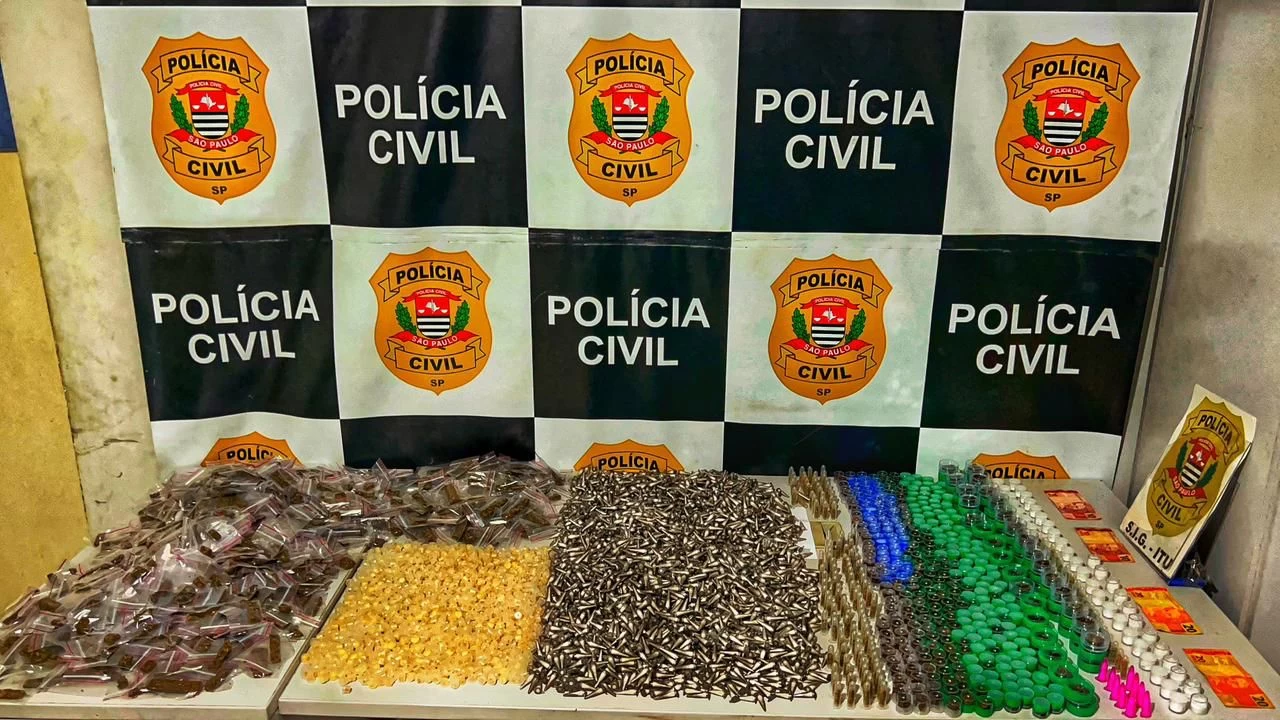 Polícia Civil apreende mais de 6 mil porções de drogas em Itu