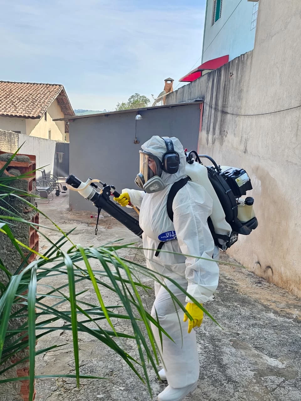 Prefeitura de Iperó realiza nebulização no Jardim Irene