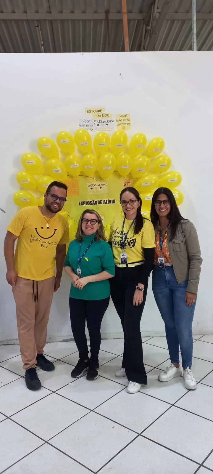 Alunos do curso de Jardinagem participam de palestra sobre os cuidados com a saúde mental