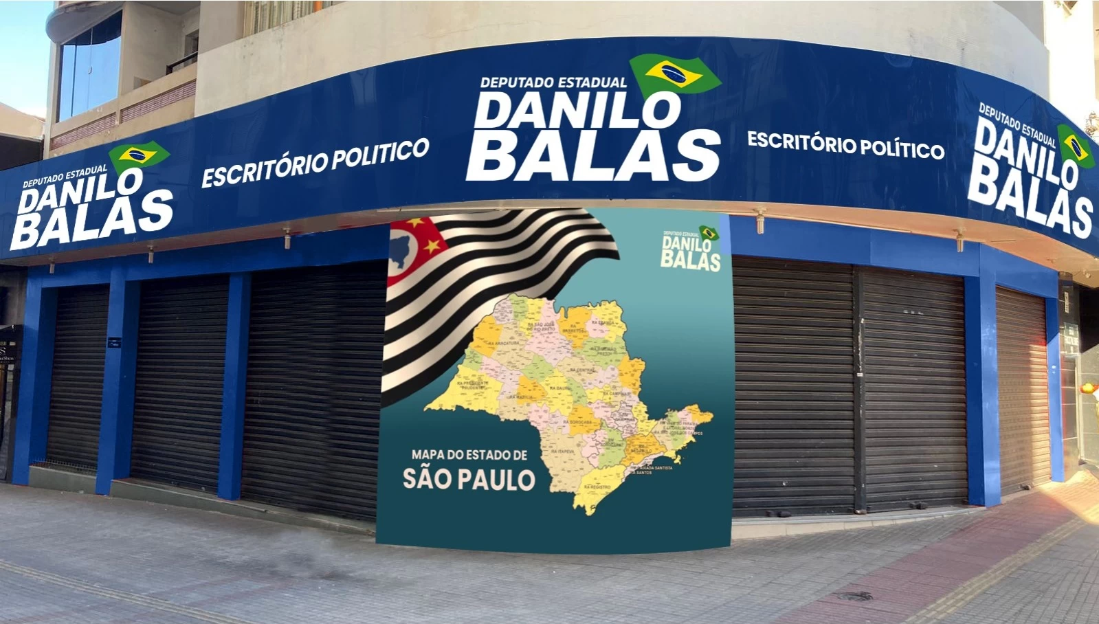 Deputado Estadual Danilo Balas inaugura gabinete no centro de Sorocaba