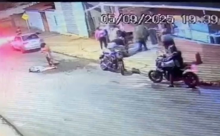 Idosa é agredida em George Oeterer