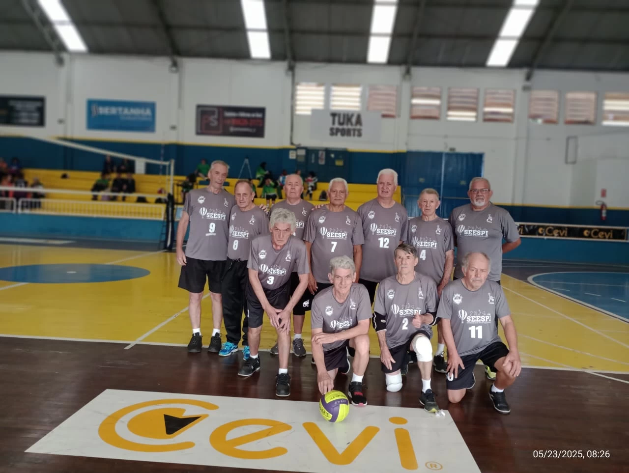 Equipe 70+ de Voleibol Adaptado de Iperó conquista o 7º lugar no JOMI, realizado em Cerquilho