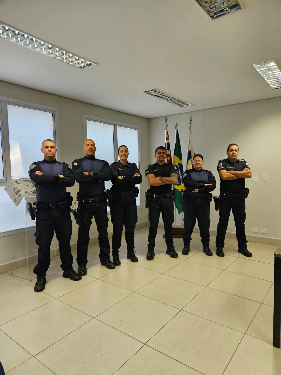 GCM de Iperó faz visita técnica à corporação de Itu para troca de experiências sobre Patrulha Maria da Penha