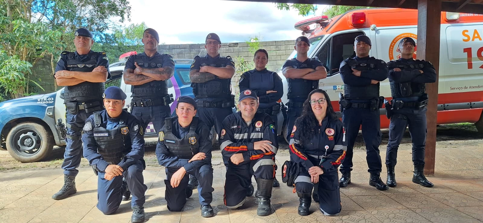 Guardas Municipais de iperó fazem treinamento de primeiros socorros no SAMU