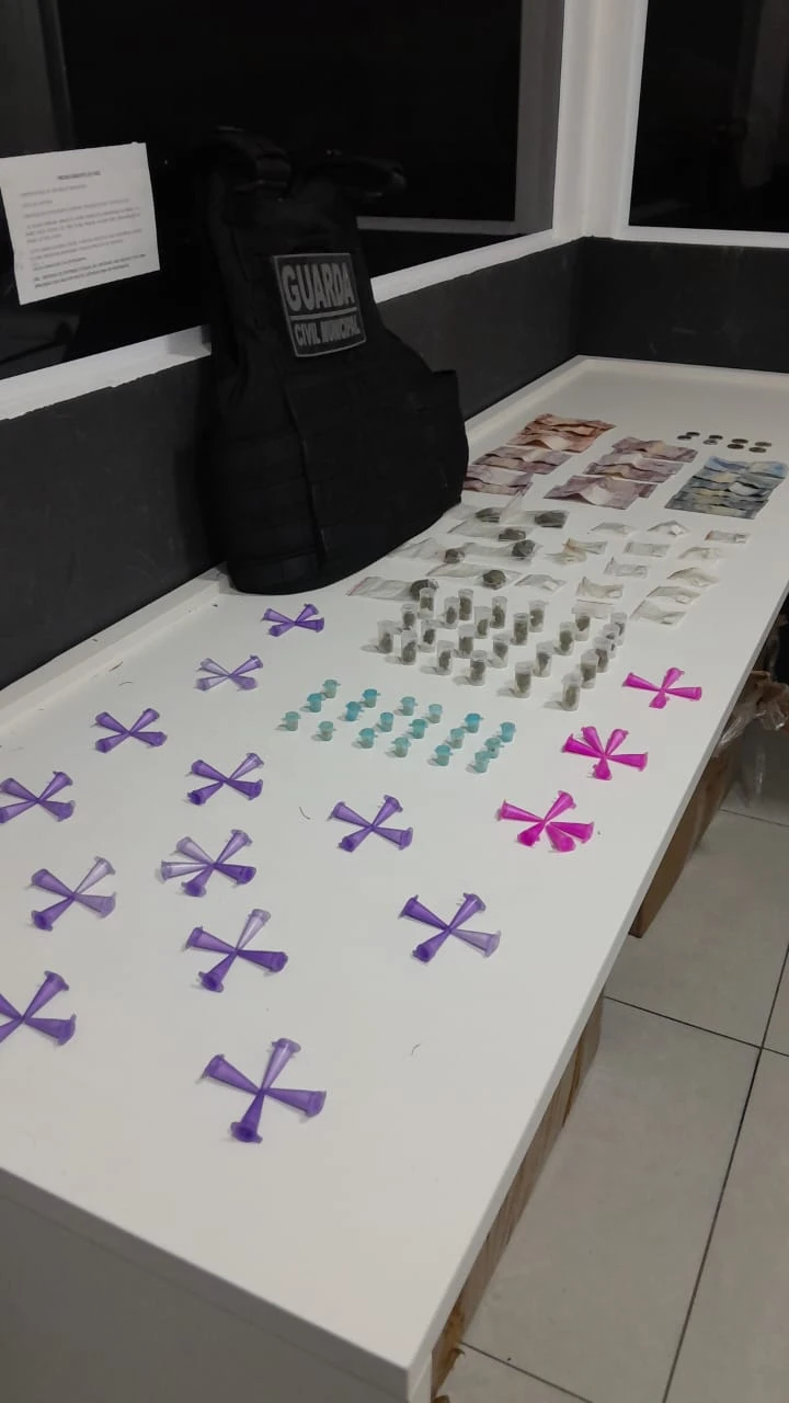 GCM de Iperó apreende 145 porções de entorpecentes durante patrulhamento em George Oetterer
