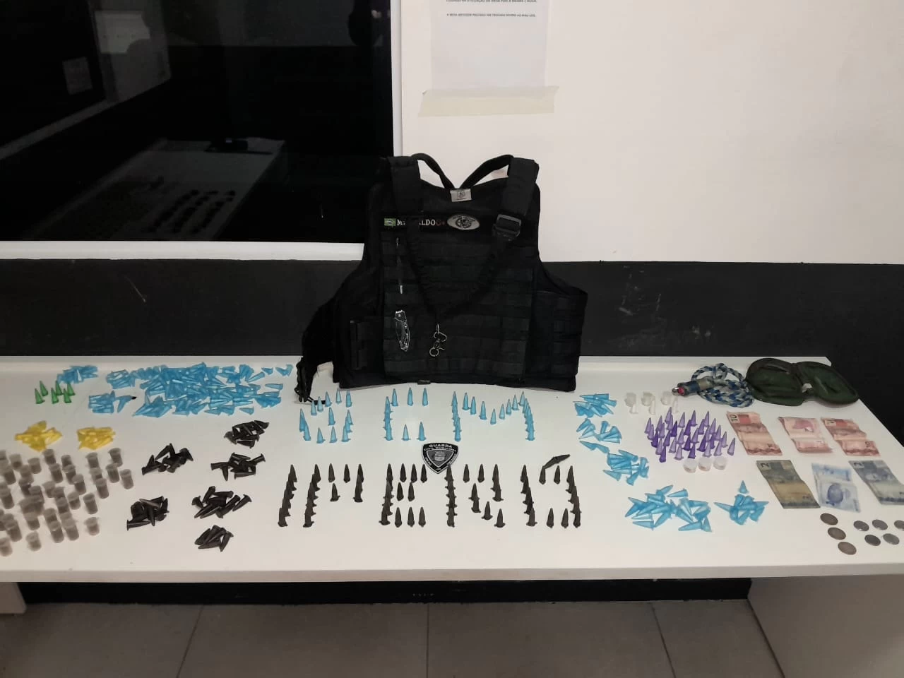 GCM apreende mais de 700 porções de drogas no bairro George Oetterer