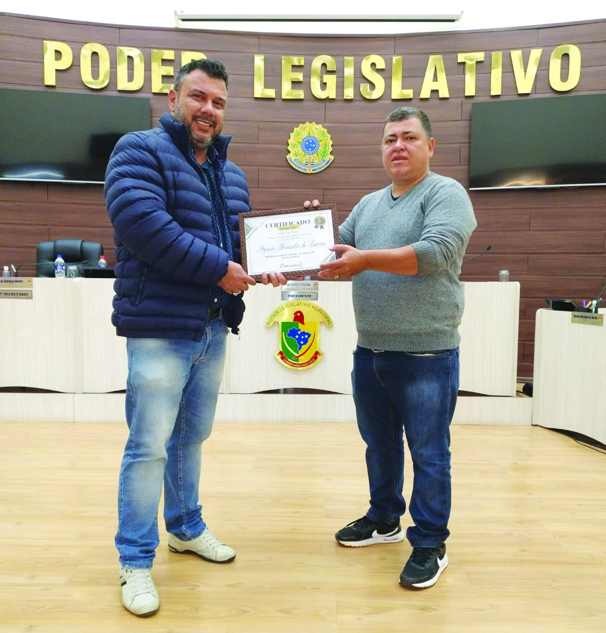 Alysson Alessandro de Barros recebe título de “Vereador Destaque” em Iperó