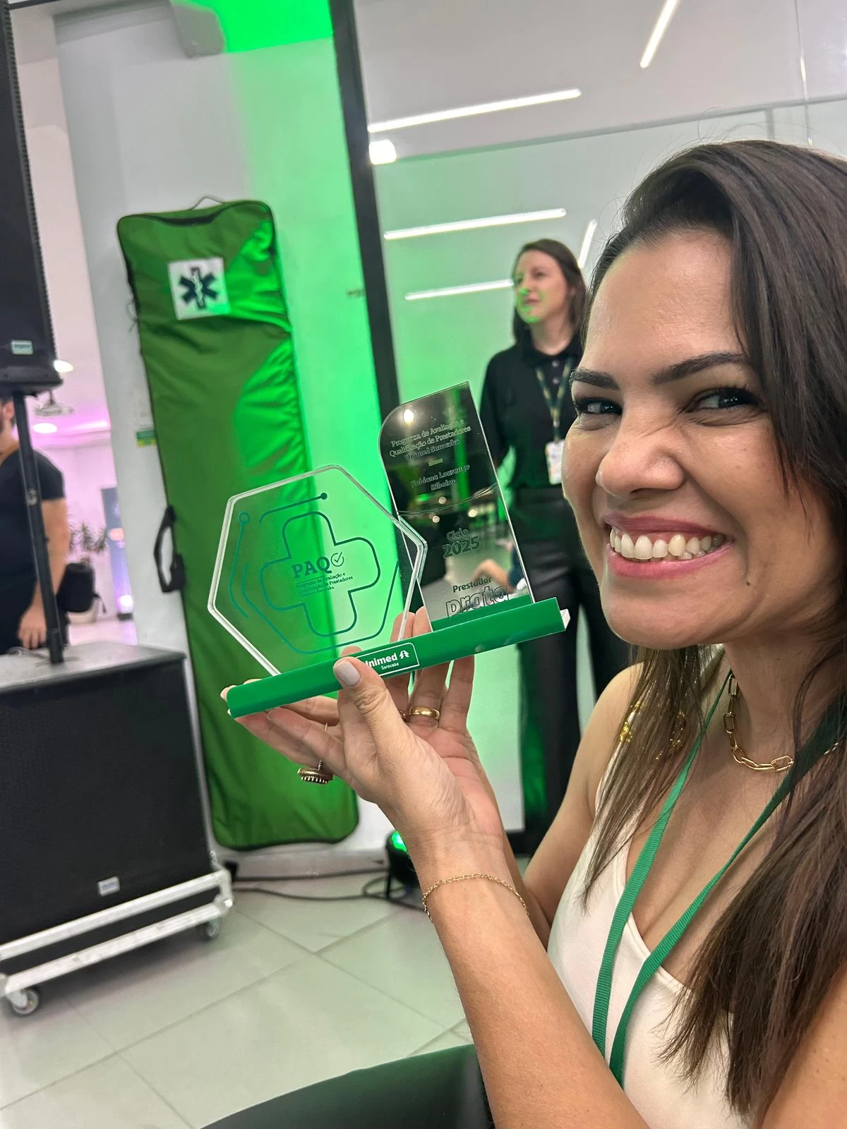 Fisioterapia & Estética Fabiana Lourenço conquista Prêmio da Unimed Sorocaba pelo 3º ano consecutivo