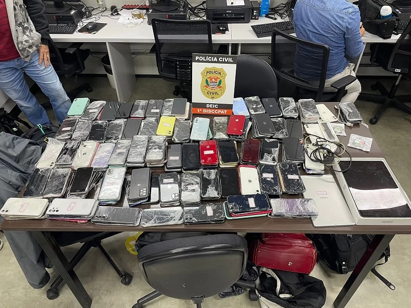 Deic prende homem apontado como o maior receptador de celulares do país
