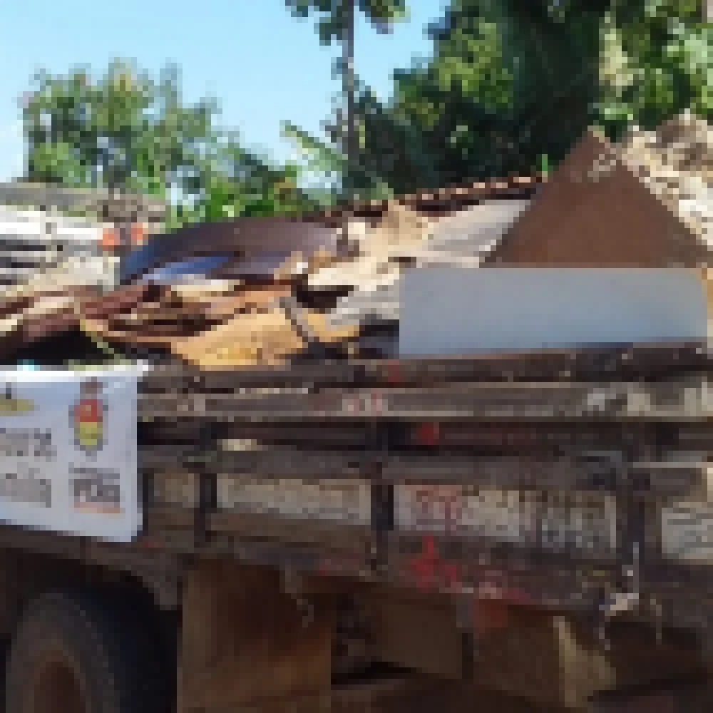 Ao todo, mais de 20 toneladas de objetos inservíveis são recolhidos em “Operação Cata-Treco”